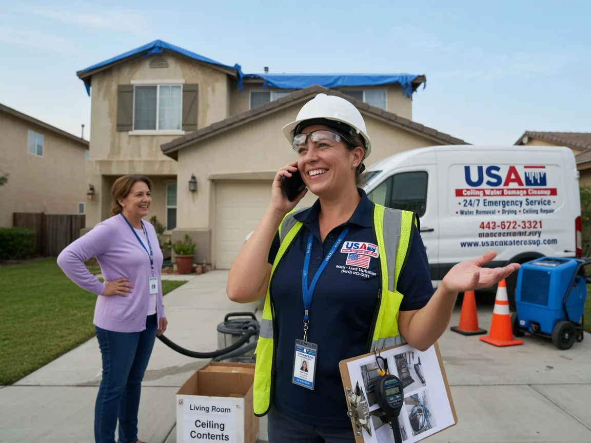 Ceiling Water Damage Restoration Weogufka, AL FAQs